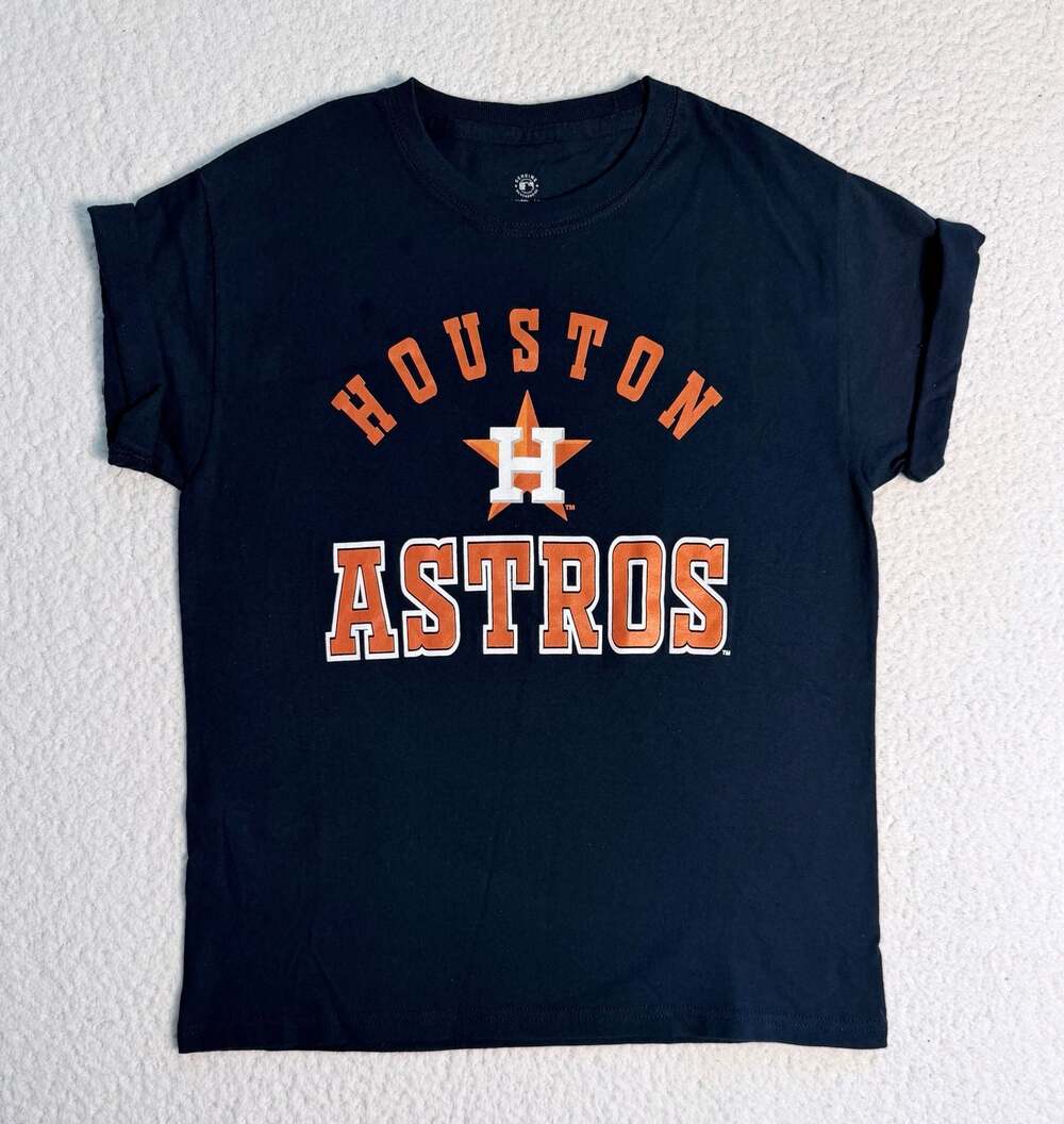 Stitches Houston Astros MLB Halftime Graphic T-Shirt